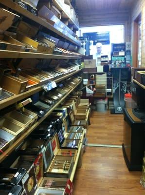 Other half of cigar room