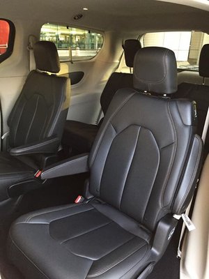 Our Chrysler minivan has a spacious and comfortable seats.