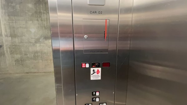 Schindler 300A service elevator