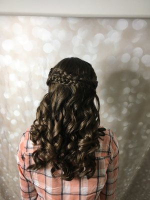 Hidden Glamour Hair Design