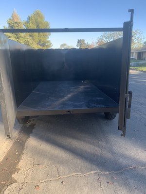 12ft long x 6ft wide x 4ft tall trailer for rent