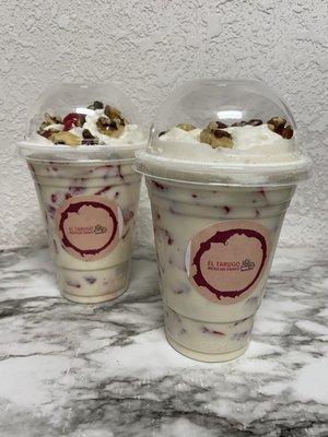 FRESAS CON CREMA