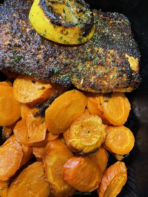 Pan seared Salmon