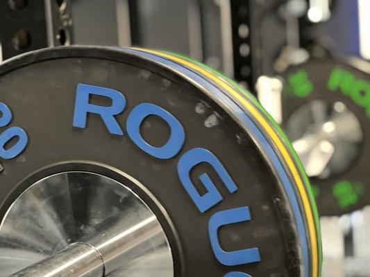 Olympic lifting bumper plates