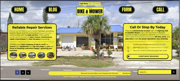 A1A Bike & Mower Brevard County Florida