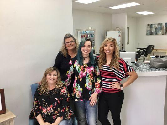 Brand new salon, same great stylists! We're at the same location so stop by for a visit!