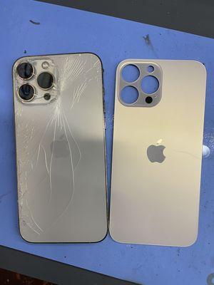 Back glass replacement