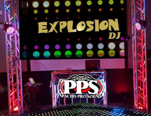 Dj karaoke pantalla sonido para grupos y bandas dance floor