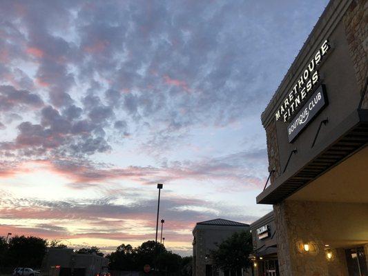 A beautiful College Station night sky