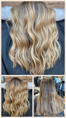 Teasylights and Balayage by Stacey