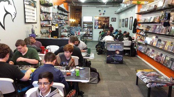 Tournaments and casual games for all ages!