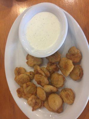 Fried pickles.