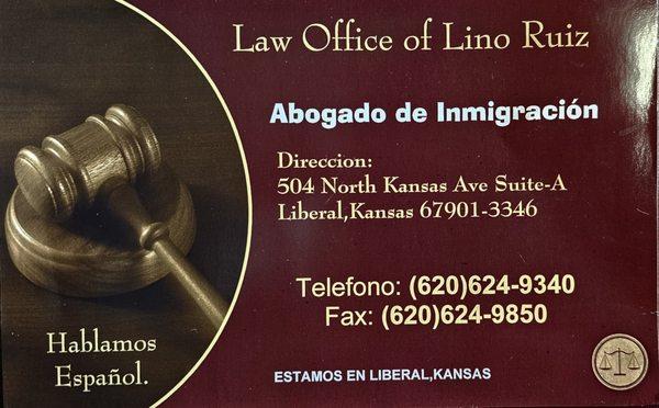 Law Office of Lino Ruiz