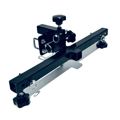 Quintuple receiver hitch for electric wheelchairs, & mobility scooters