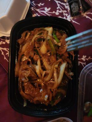 Mongolian beef with tons of onion