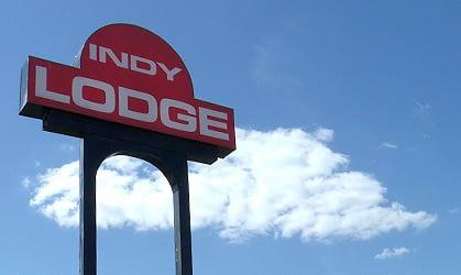 Just look for the red Indy Lodge sign, next to Red Lobster and across from CVS pharmacy.