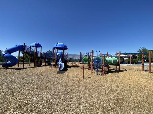 View of big playground.