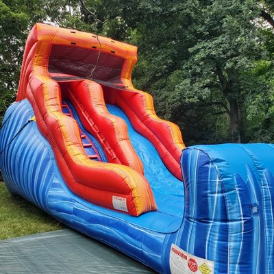 16ft Doublewide waterslide