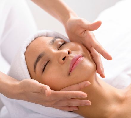 Relaxing, skin nourishing facials.