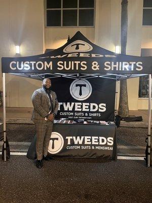 Tweeds custom suits  New to Kennedy Blvd