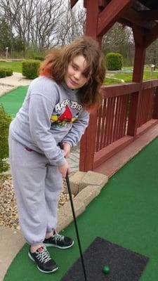 Miniature Golf fun