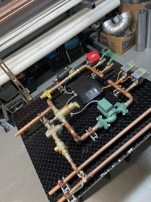 Boiler build