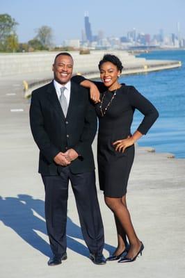 Dr. Eric Barnes and Dr. Ashley