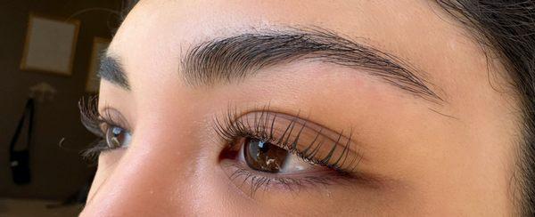 Beautiful lash lift