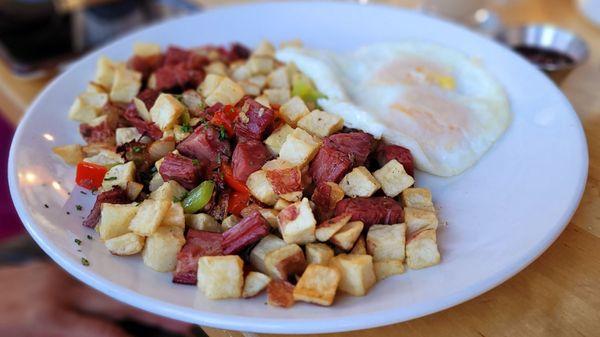 Corned Beef Hash N' Eggs