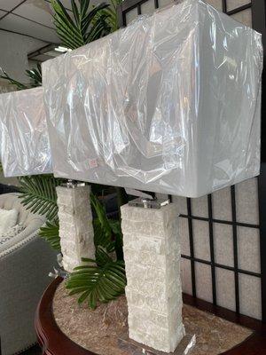 Elegant energy crystal stone lamps for sale