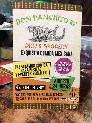 Don Panchito Deli Grocery