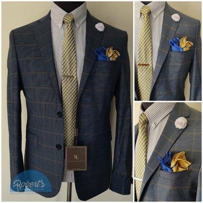 Highly recommended windowpane suit