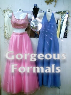 Bettye's Closet has gorgeous prom gowns and formals, new and gently worn at low prices.