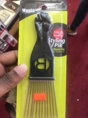 Just bought a black power pick for my beard!