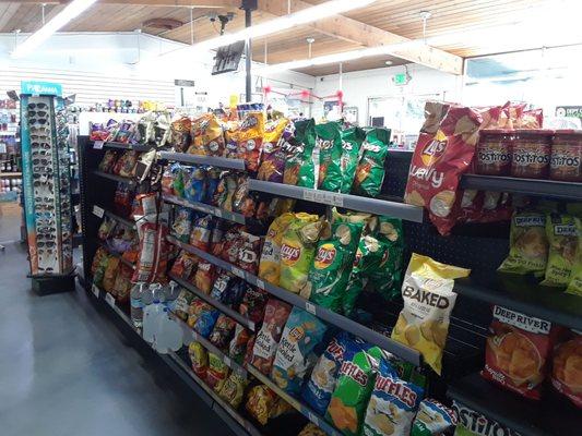 Clean and organized convenience store