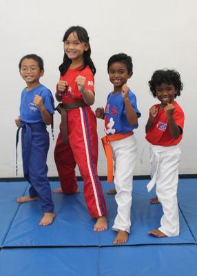 Karate's lots of fun!