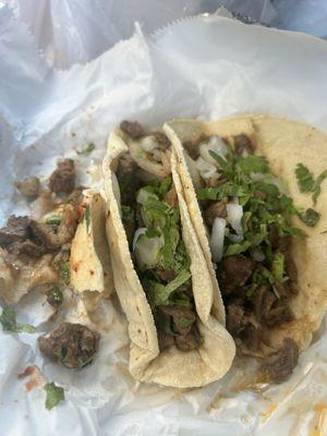 Carne asada tacos