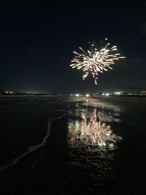 27 miles of fireworks