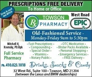 Towson Pharmacy info