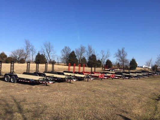 Large inventory or equipment trailers