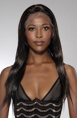 Lace front wig