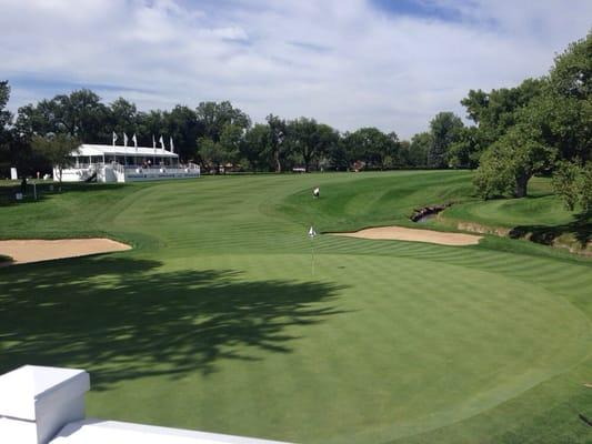 14th hole at BMW Championship.