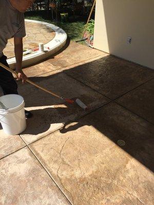 Masonry (Stone) Cleaning and Seal - 2/4