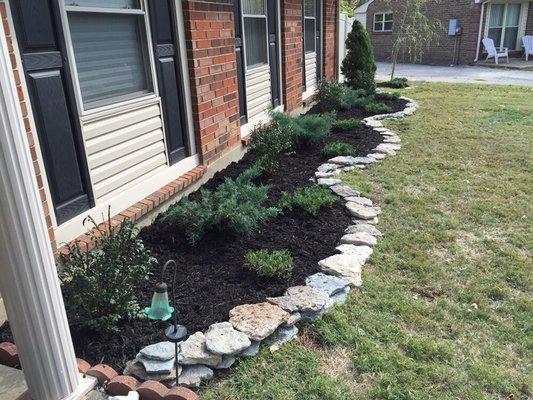 We do landscaping as well