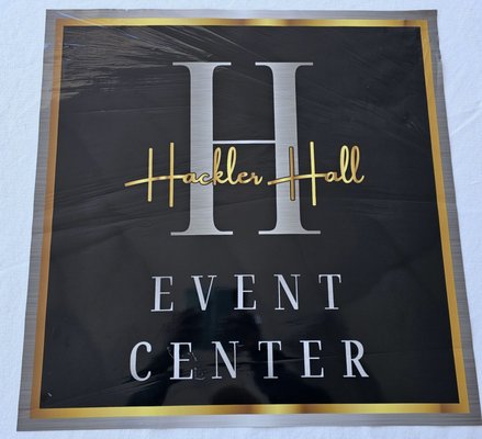 The Hackler Hall Event Center