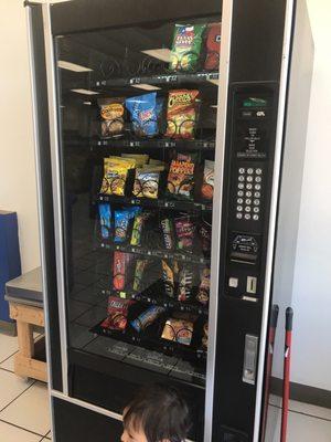 Snack machine.