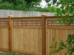 privacy fencing in a variety of styles, just ask.