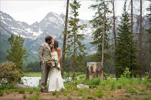 wedding of Todd and Jenn at Piney River Ranch