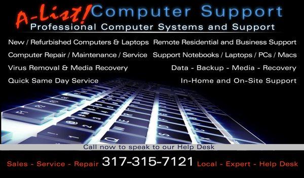 A-List ! Computer Support