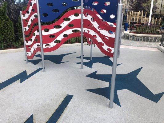 Completed project at Veterans Memorial Park - Union City, NJ